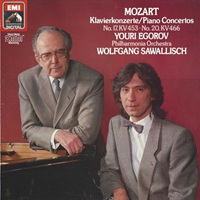 His Master's Voice : Egorov - Mozart Concertos 17 & 20